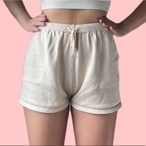 Tan Lounge Shorts